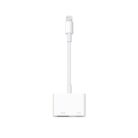 White Lightning to HDMI digital AV adapter with short cable and rectangular adapter body.