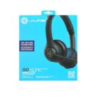 JLab Go Work 2nd Gen wireless on-ear headset retail box with 55+ hour battery and Bluetooth multipoint feature.