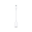 Apple USB-C to USB-A adapter (Open Box) with short white cable and USB-A port.