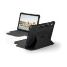 UAG Metropolis SE black case for Samsung Galaxy Tab S9 11 inch 2023 with built-in stand