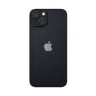 Apple iPhone 14 128GB in Midnight showing the rear design with dual-camera system, carrier unlocked, professionally tested, and in excellent condition.
