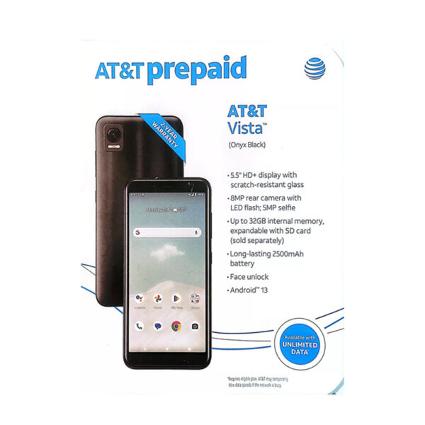 AT&T Vista Prepaid (Onyx Black)