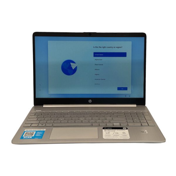 HP, 15dy1091WM, 15.6” (256 GB, Intel , 8 GB RAM) HD Screen Laptop- Silver