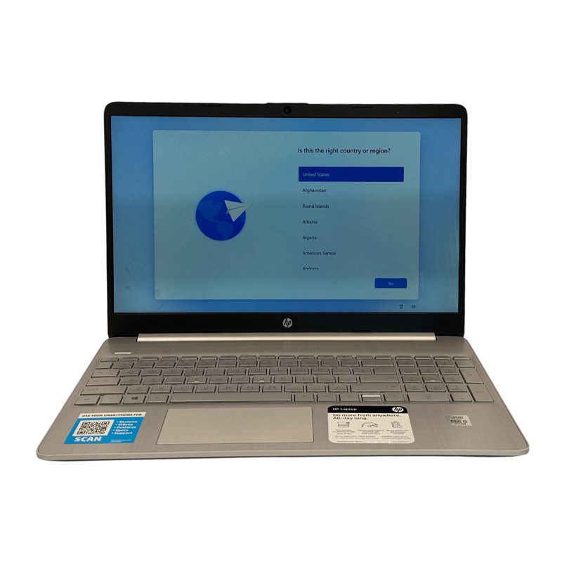 HP, 15dy1091WM, 15.6” (256 GB, Intel , 8 GB RAM) HD Screen Laptop- Silver