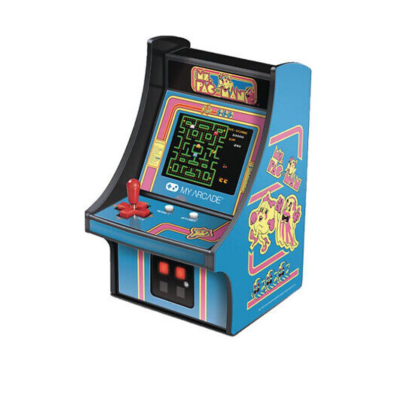 My Arcade Ms.Pac-Man Micro Player - Blue/Pink