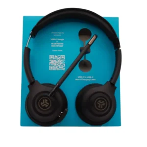 JLAB GO WORK BLK4 GO Work Wireless Or Wired Office Headset Black